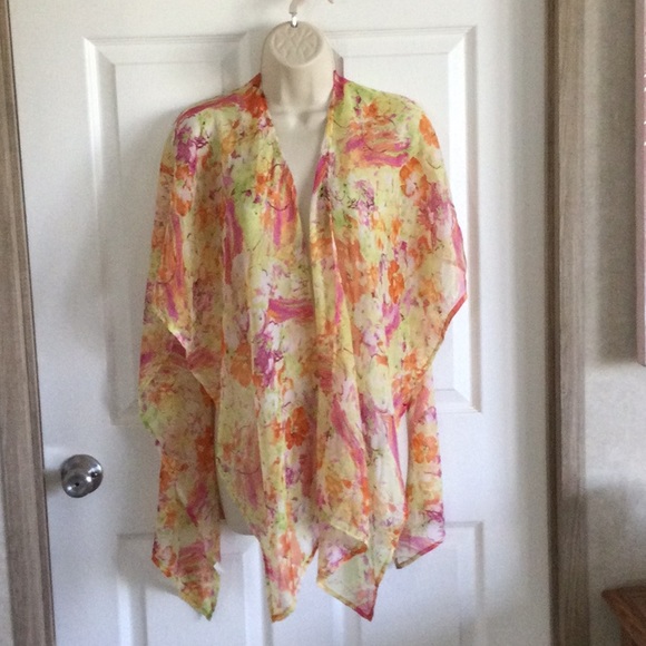 Accessories - Summer Floral Wrap